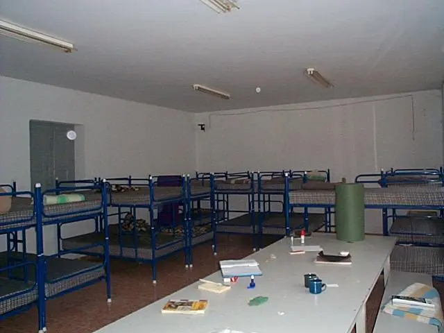The sleeping quarters at Zubiri Refuge