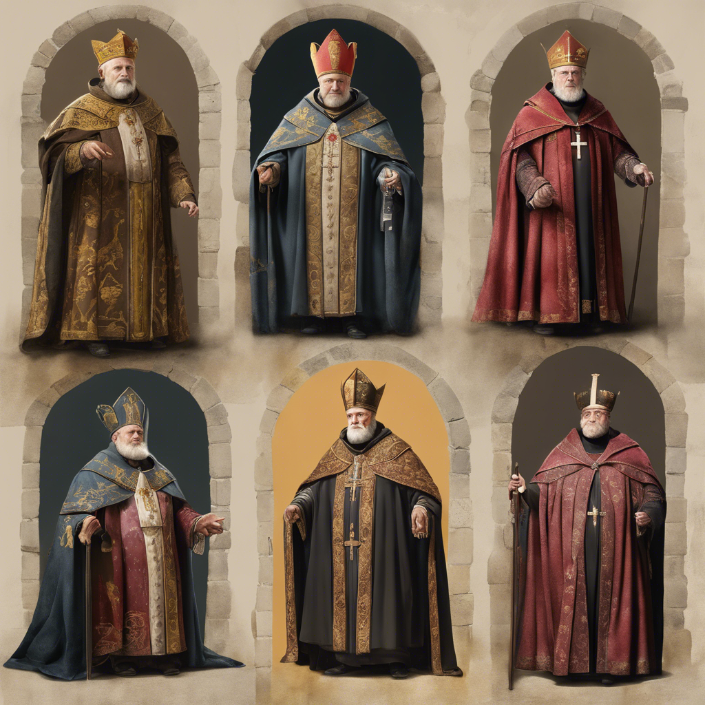 A timeline of all the Archbishops of Santiago de Compostela