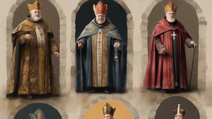 A timeline of all the Archbishops of Santiago de Compostela