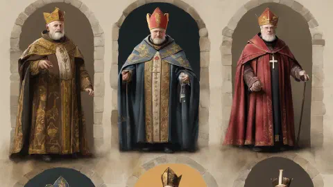 A timeline of all the Archbishops of Santiago de Compostela