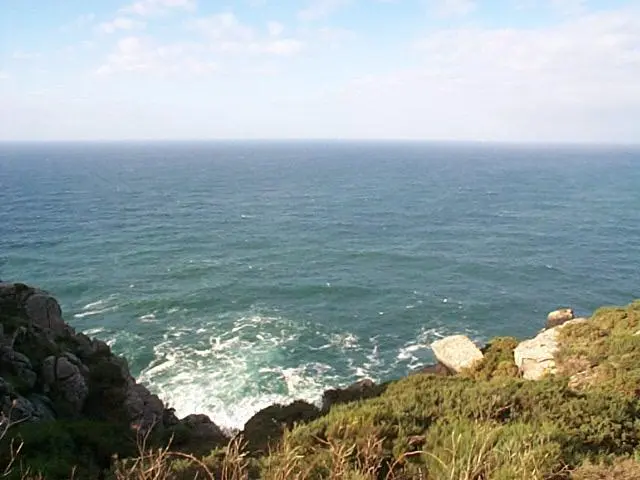 Looking west, next stop America! Arzua to Finisterre Coastal View Camino Francés