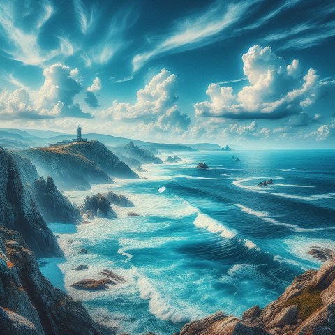 Impression of The Ocean at Finisterre Artist's Impression of the Ocean at Finisterre