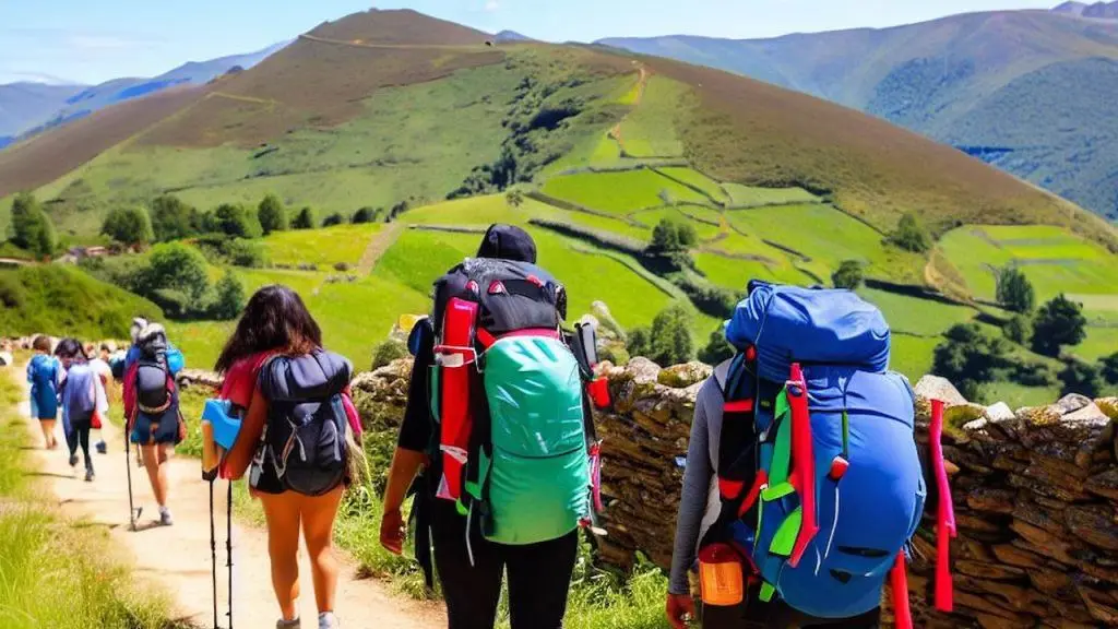 The Harris Family Study Abroad Scholarship Student Pilgrims On The Camino