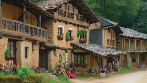 A Typical Traditional Albergues On The Camino Francés A Typical Traditional Albergues On The Camino Francés