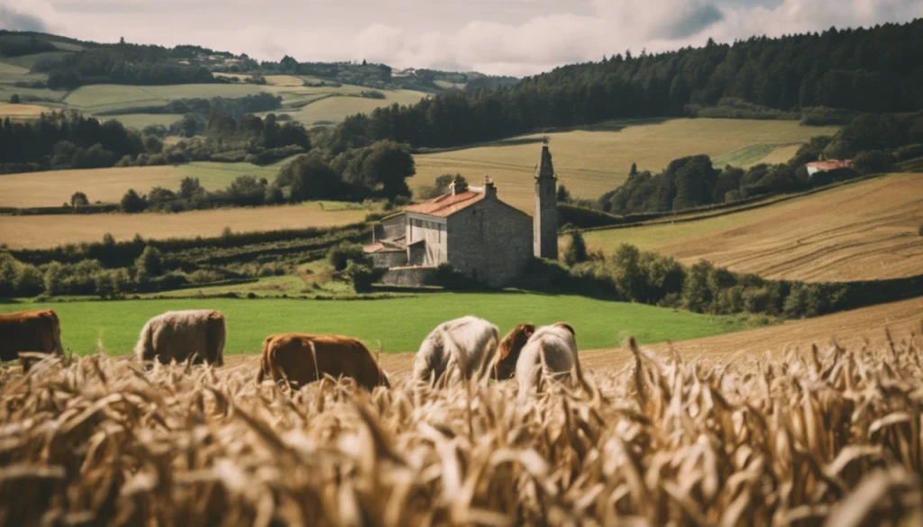 Galician Farmland Galicia Spain Galician Farmland Galicia Spain