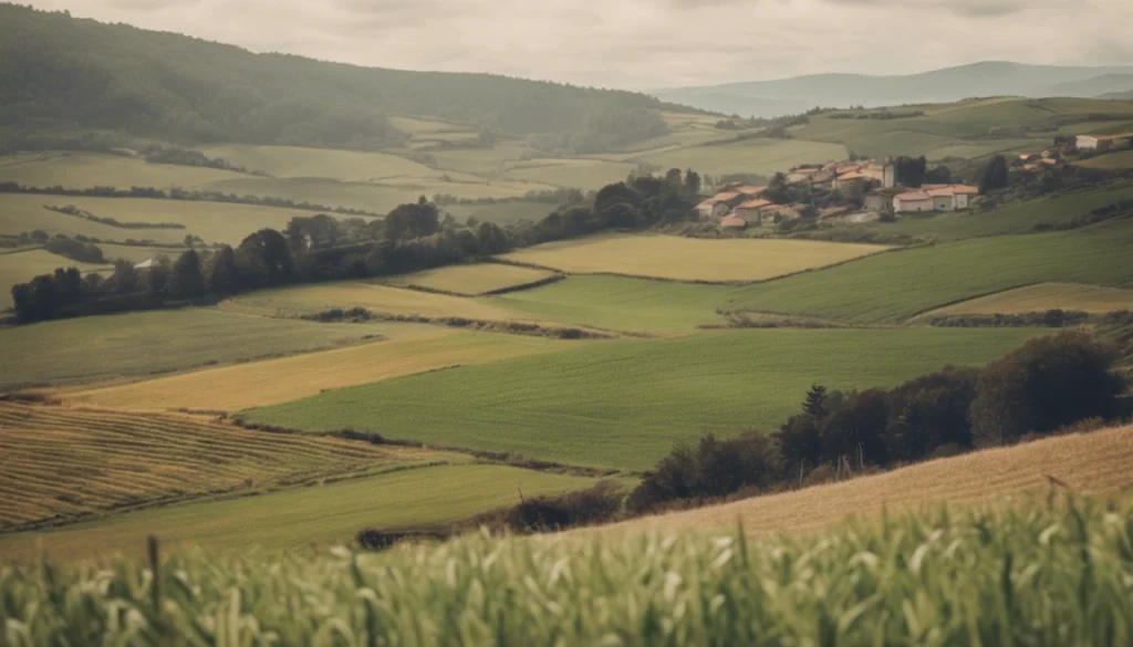 Galician Farmland Galicia Spain