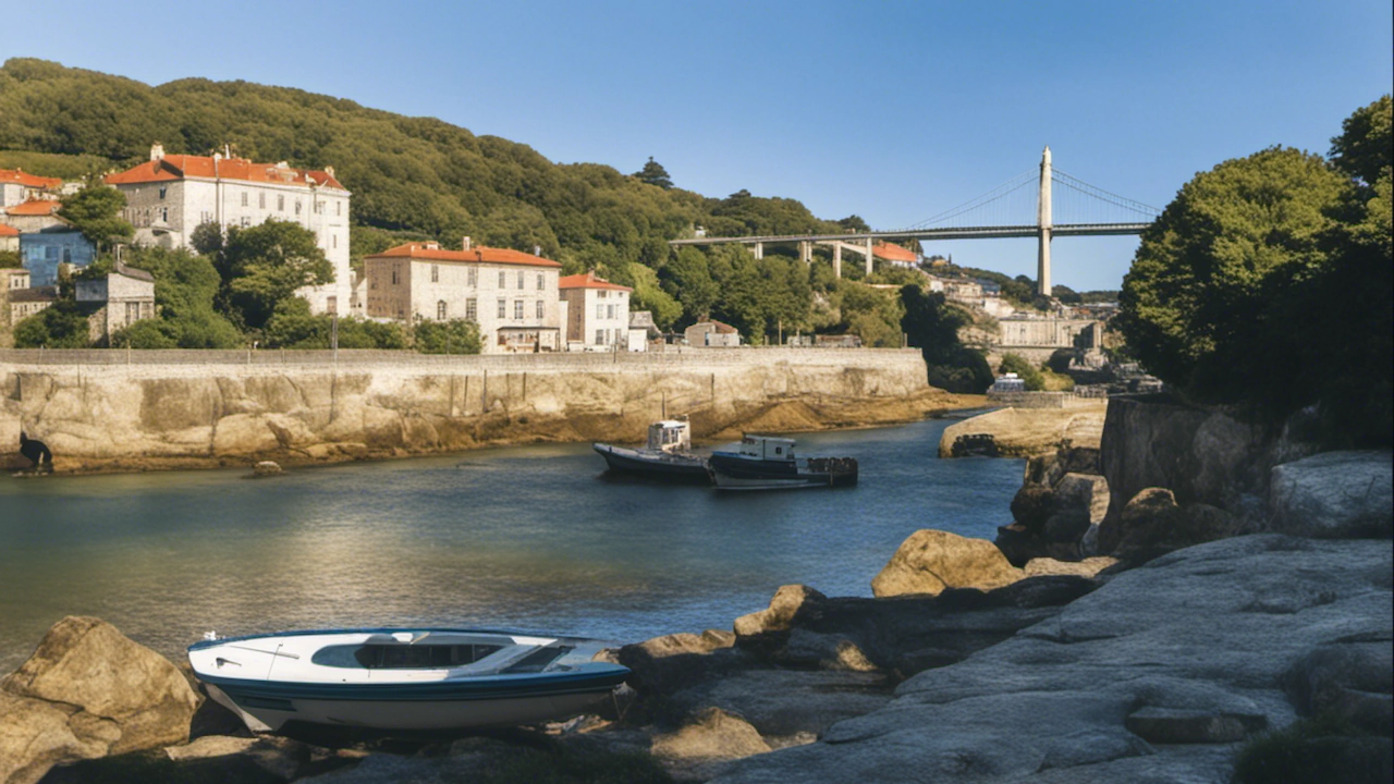 Ponte Do Porco En Mio A Corua