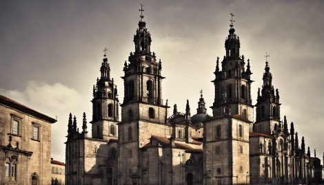 Towering Spires of the Cathedral