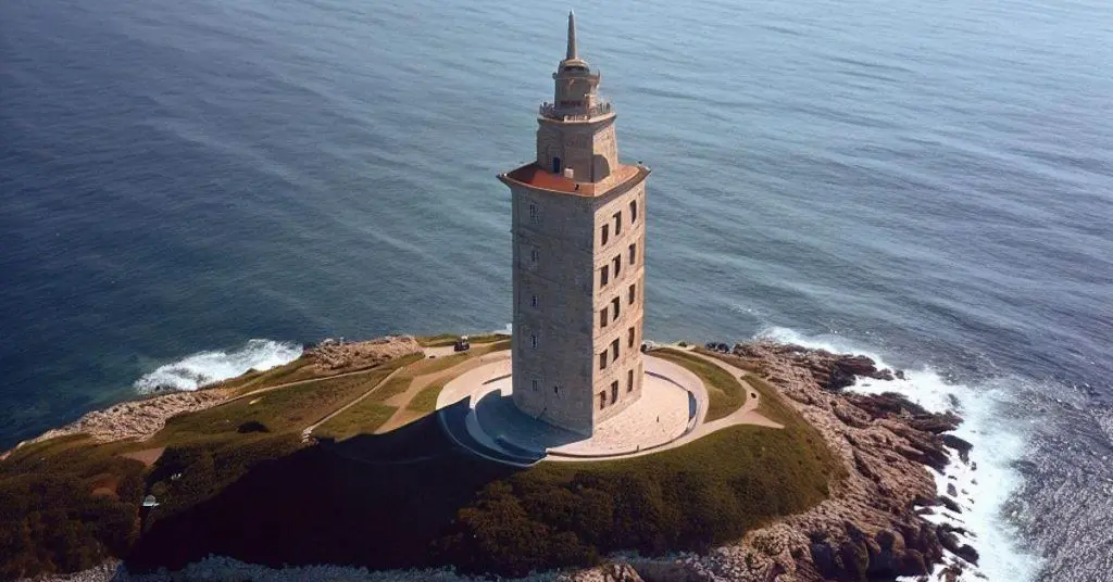 The Tower of Hercules is a UNESCO World Heritage site