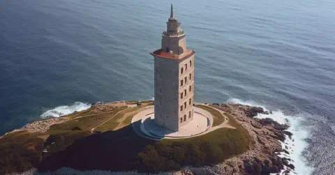 The Tower of Hercules is a UNESCO World Heritage Site The Tower of Hercules is a UNESCO World Heritage site
