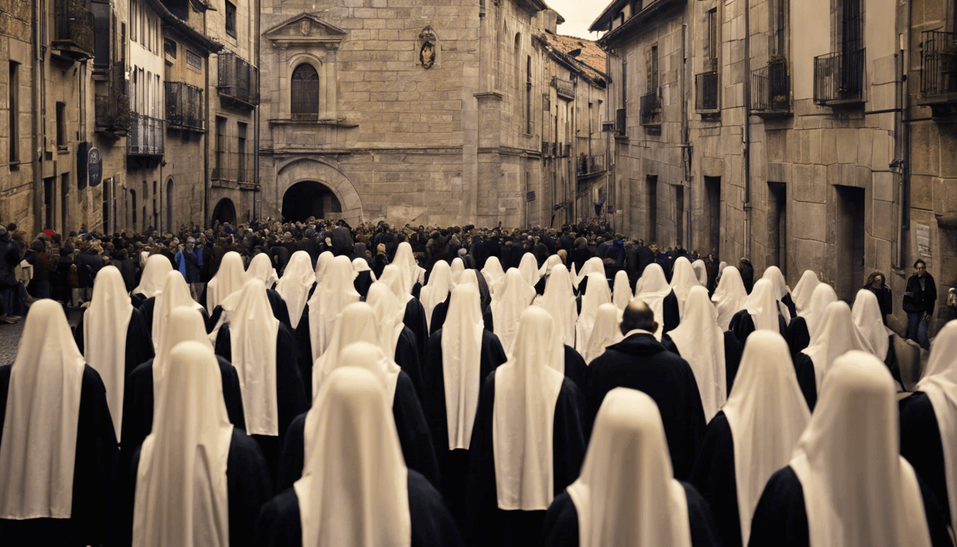 Easter Sunday Procession in Santiago de Compostela