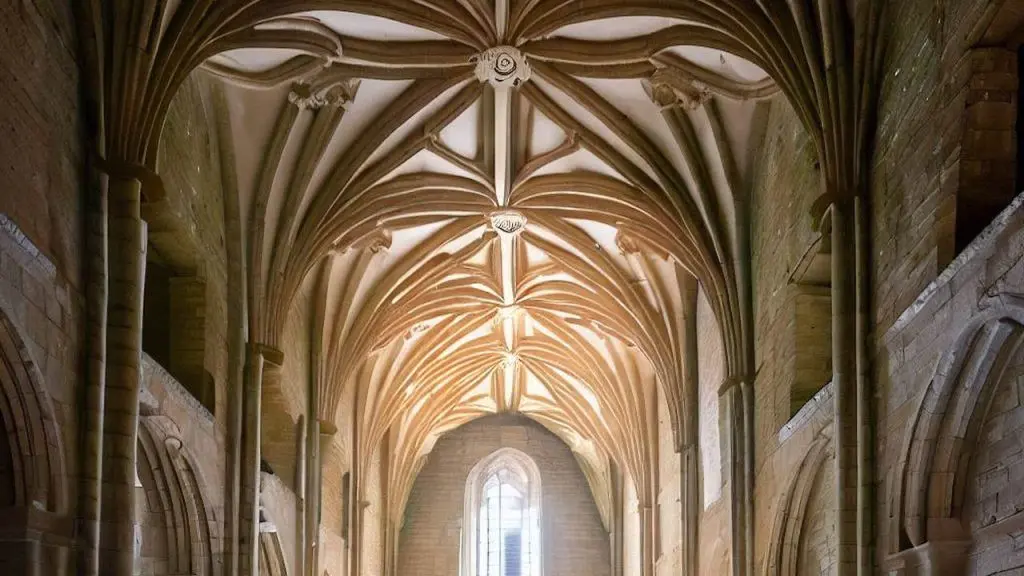 Sobrado Abbey Kitchen Vaulted Ceiling