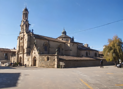 frómista to cacabelos The Church of Santa María and refuge at Cacabelos