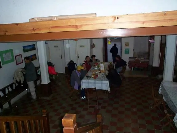 The kitchen at the refuge in Belorado