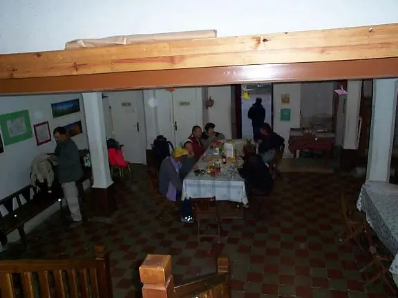 The kitchen at the refuge in Belorado The kitchen at the refuge in Belorado