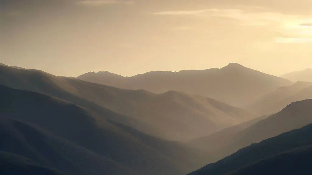 Sierra de la Demanda Mountains near Grañón Spain