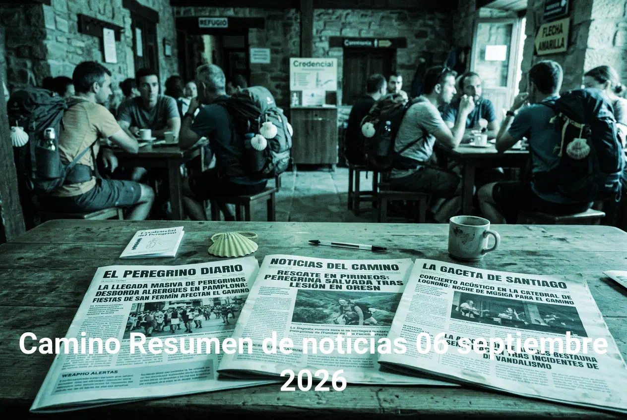 Afluencia de peregrinos en septiembre, problemas de infraestructura en el Camino y revelado el tema del Año Santo 2027
