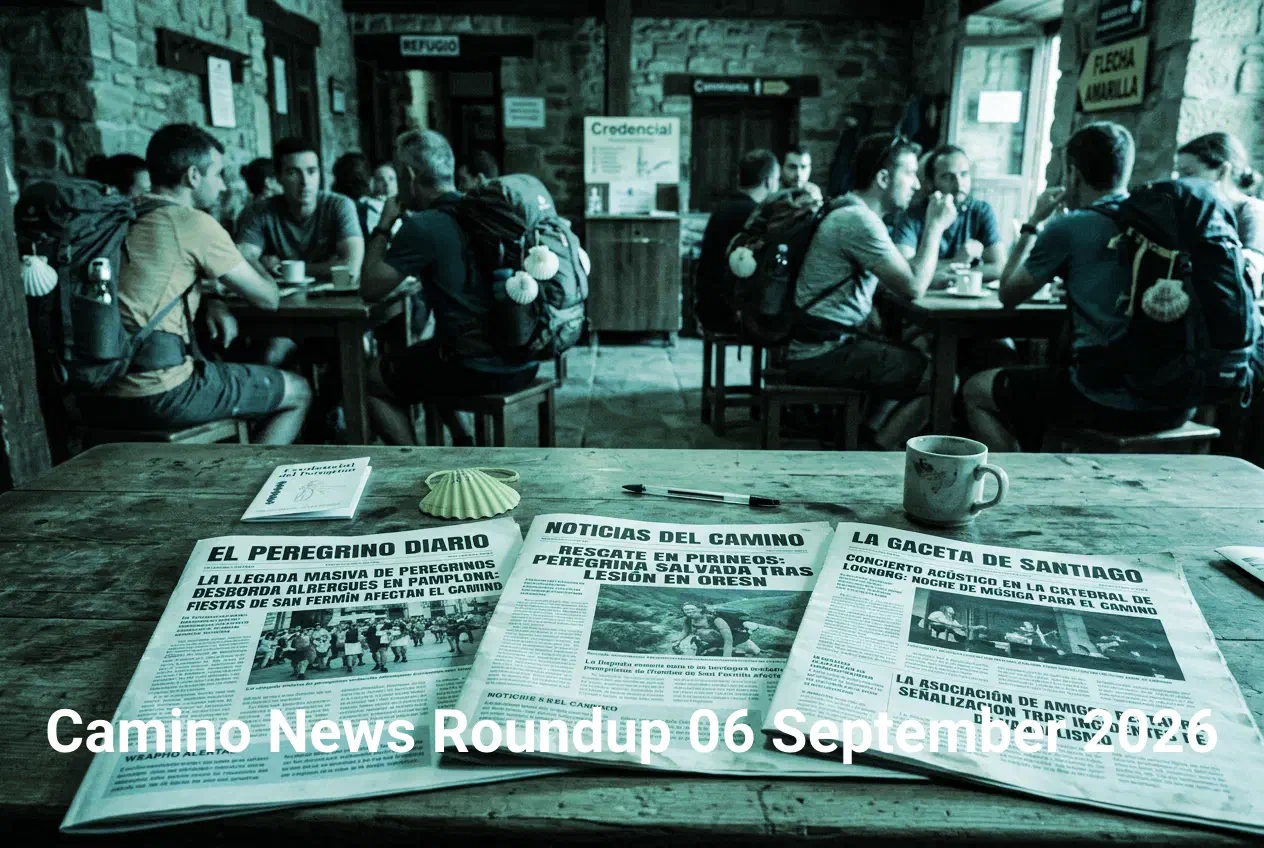 September pilgrim surge, Camino infrastructure woes and Holy Year 2027 theme revealed