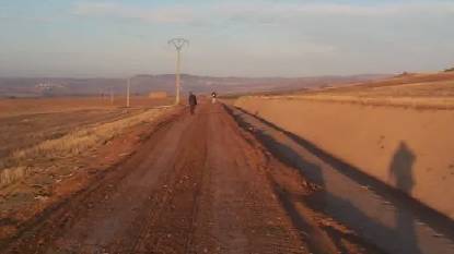 Los Arcos to Logroño Dirt Road