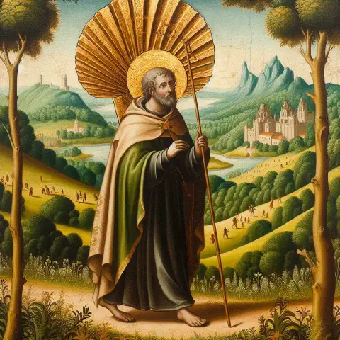 St. James the Greater 3rd Century Artistic Depiction
