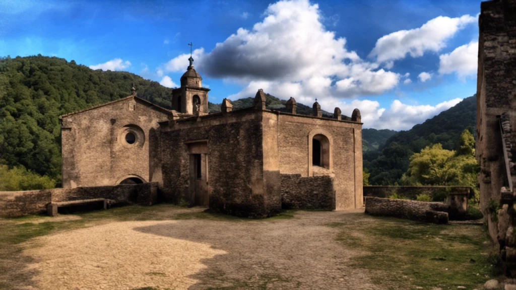 Monastery Of San Xoán De Caaveiro Fragas Do Eume Spain