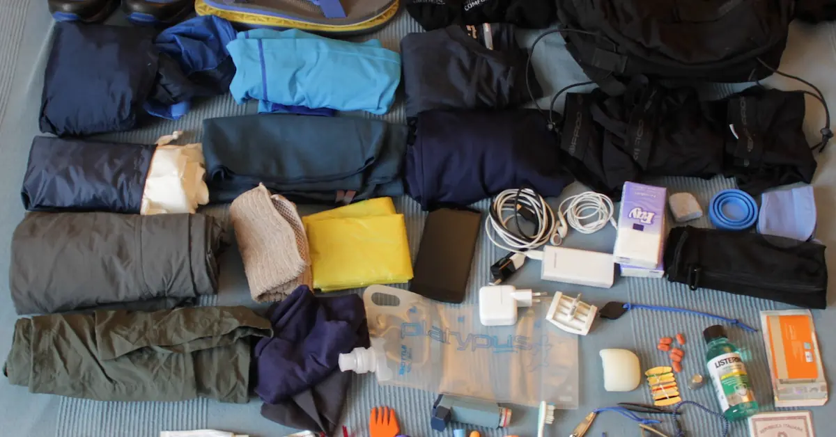 my camino packing list