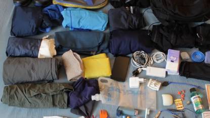 mi lista de empaque para el camino