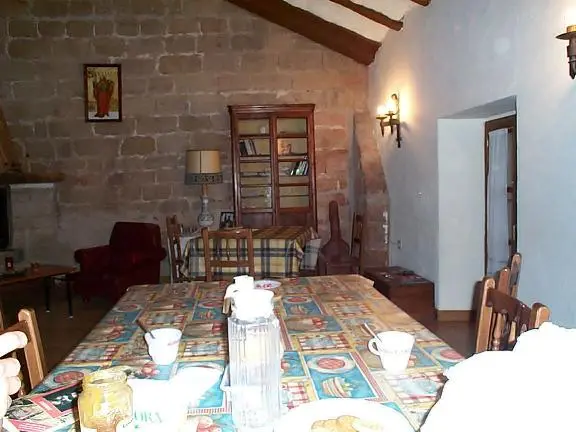 Dining And Sitting Area At Grañón Dining and sitting area at Grañón