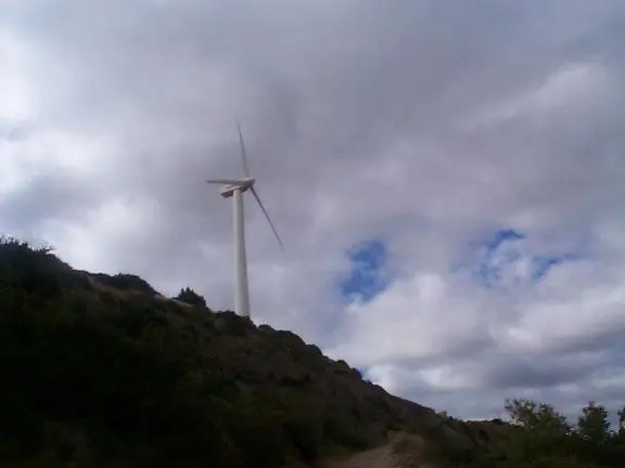 Pamplona Wind Turbines Are Huge With Blades At Least 50 Meters Long Pamplona wind turbines are huge with blades at least 50 meters long