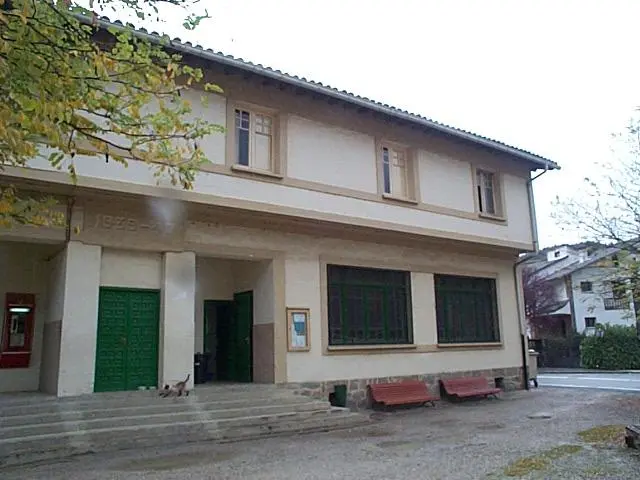 The refuge at Zubiri, Camino Frances