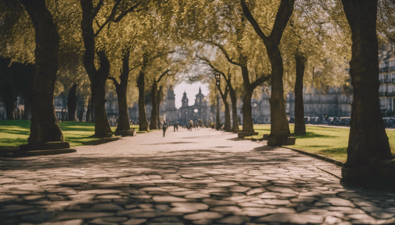 Parque Alameda in Santiago