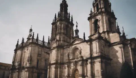 The Cathedral is the centerpiece of the City The Cathedral of Santiago de Compostela
