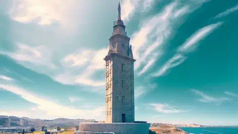 Tower Of Hercules Camino Inglés English Way Spain Tower of Hercules Camino Inglés English Way Spain