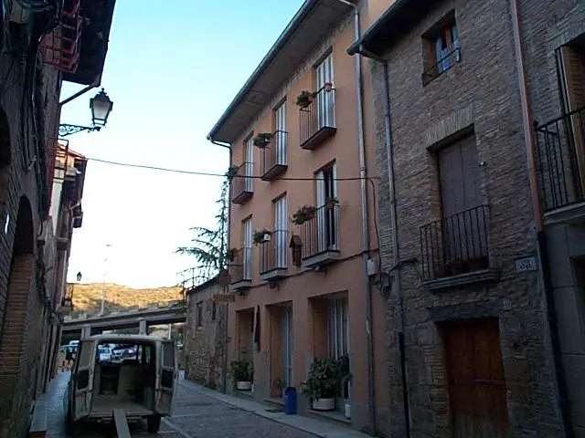 The refuge at "Estella" looking away from the town center