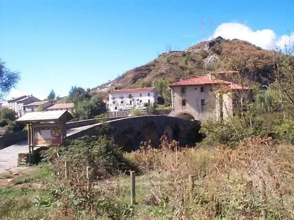 First Bridge Over The River Just Outside Of Pamplona At Trinidad De Arre First bridge over the river just outside of Pamplona at Trinidad de Arre